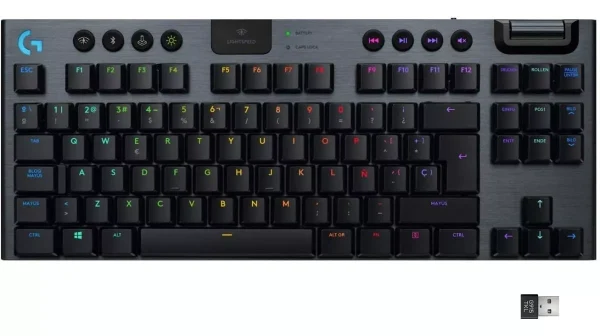 Teclado Gamer Bluetooth Logitech G915 Tkl Gl Tactile Rgb